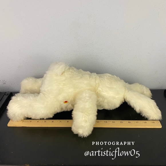 NEW! RARE! 2006 Limited Edition Build a Bear White 18” Springtime Fun Bunny - Picture 7 of 9